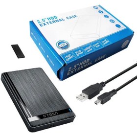 Resim Genel Markalar HDD Kutusu Harddisk Kutusu 2.5 Sata SSD USB 2.0 Harici Kutu Modern Tek Ebat 