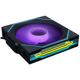 Resim Lian Li Unı Fan Sl Infınıty Wireless Reverse 1x140mm Siyah Kasa Azaz0llı0127 