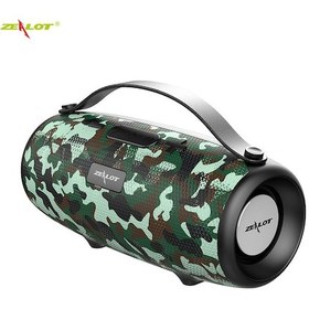 Resim Mufunye Zealot S34 Dış Mekan Bluetooth Hoparlörü, 2x5w Hoparlör, Bt5.0, Tws Surround Ses, Usb/tf Kart/aux Desteği, Yağmur Orman Kamufle Rengi 