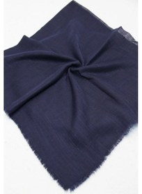 Resim Melodi Scarf Kadın Tesettür Flamlı Eşarp Düz Flamlı Tülbent Lacivert Lacivert 