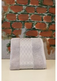 Resim Özdilek Elissa Havlu 10 Adet - Pembe Beyaz Gri Taş Krem 