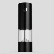 Resim Fochsia Siyah Elektrikli Tuz Ve Karabiber Değirmeni Seti - Ayarlanabilir Öğütme 4x7 Pil İle Piller Hariç Yemek Ve Barbekü İçin İdeal 
