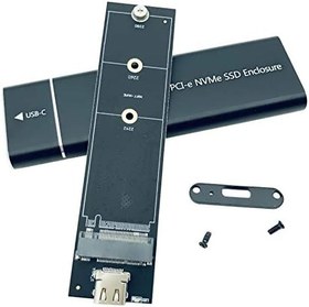 Resim Alfais 4766 USB 3.1 Type-C To PCI-E Express Nvme SSD M.2 M-Key Hard Disk Kutusu 