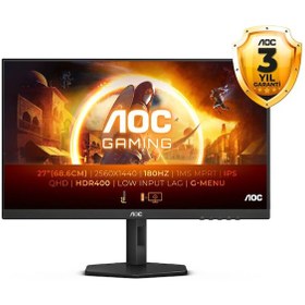 Resim Aoc Q27G4X 27" 1 MS 180 HZ IPS HDMI DP QHD Monitör 