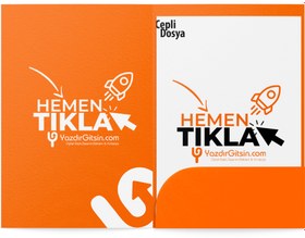 Resim Özel Logolu Cepli Dosya - Kurumsal Kimliğinizi Güçlendirin! - 500 