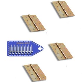 Resim Menteşe, Katlanır Kapı, Yaprak Menteşe No:4 4'lü 4 Adet 