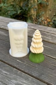 Resim Rufus Concept Krema Ağacı Silikon Mum Kalıbı 