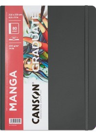 Resim Canson Graduate Manga 21.6x27cm 200gr 40yp Ciltli Anime Çizim Defteri / 