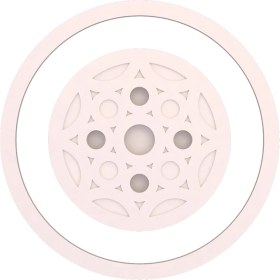 Resim Motifpiyer Tavan Spot Göbegi-Motifli-Yuvarlak-80-86cm-Dış-Çitalı 