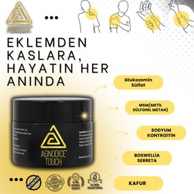 Resim Agnodice Touch Topikal Glukozamin & MSM İçerikli Destek Kremi - 150ml 