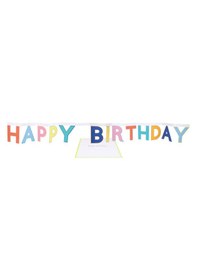 Resim Meri Meri - Happy Birthday Tebrik Kartı 