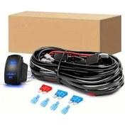 Resim Pazly 2 Adet 3m Araba Işığı Bağlantı Kablosu, Çalışma Işıkları Şerit, Off Road Araçlar İçin, Oda Elektrik/kablolama Uygun 