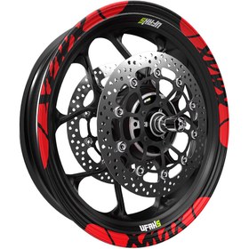 Resim Yamaha XMAX Spor Jant Şeridi - Mor 