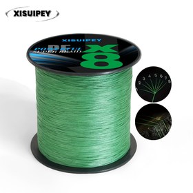 Resim EXISUIPEY Ağır Hizmet Tipi PE Olta İpi - 8 Örgülü, Ultra Dayanıklı, Aşınmaya Karşı Dirençli, Kesilmeye Karşı Dayanıklı, Yüksek Kalite & Korozyona Karşı Koruma - Tuzlu/Su Tatlı Su Balıkları İçin, Büyük Oyun Balığı, Trolling, Dökme, Ağlar, Çapa - (300m/328YD veya 500m/546YD) - Profesyonel ve Amatör Balıkçılar için İdeal, Yüksek Mukavemetli Örgü Dokulu 