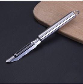 Resim İnox Paslanmaz Sebze Soyacak - Sebze Oyucu Çok Renkli 