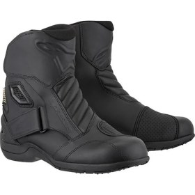 Resim Alpinestars New Land Gore-Tex Motosiklet Botu Su Geçirmez Siyah Koruma ile Yüksek Performans 
