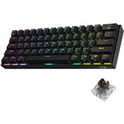 Resim Redragon K530 Pro Brown Switch Türkçe Kablosuz Mekanik Klavye 