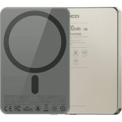Resim Recci Magsafe Powerbank 15W 5000MAH Recci RP25 Pd 20W Ultra Ince Hızlı Şarj Özellikli Gold 