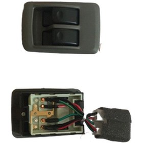 Resim Düğme Cam Açma Bongo 98-02 Ön Sol Çiftli 