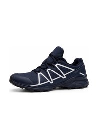 Resim Erkek Outdoor Spor Ayakkabı Trail Running Trekking Kaymaz Tab... Lacivert 