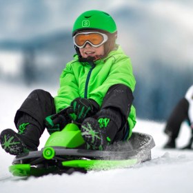 Resim Nimbus Direksiyonlu Kar Kızağı - Yeşil Yeşil 