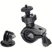 Resim GoPro Hero 11 10 9 8 7 6 5 SJCAM Tripod Adaptörü Kamera Aksesuarları için 360 Derece Dönebilen Bisiklet Tutucu Bisiklet Direksiyon Montaj Standı 
