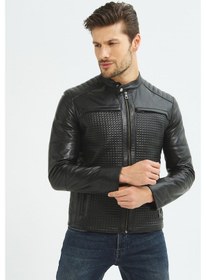 Resim İkbal İkb-11 Erkek 2 Renk Hakiki Deri Ceket 