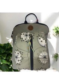 Resim Old Cotton Cargo Vintage Kanvas Renkli Otantik Günlük Gezi Seyahat Sırt Çantası Lucas Bag 30 Cm X 37 Cm Gri 
