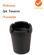 Resim ALTEG Oto Araba Küllük Araç Kültablası Koku Yapmaz Kare Restoran Cafe Bahçe Ev Kokusuz Sigara Küllüğü 