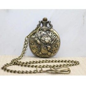 Resim Stitch Tasarımlı Köstekli Saat 