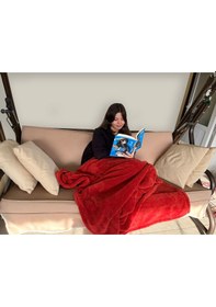 Resim Wellsoft Tek Kişilik Battaniye 150x200 Kiremit 