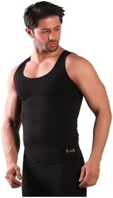 Resim Mom's Lab Erkek Büyük Beden Yağ Yakan Zayıflatan Sauna Termal Takım Askılı Atlet Ve Tayt Takım 