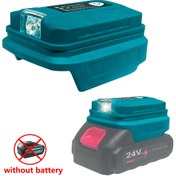 Resim 1 adet, MT Makita 21V/18V Pil DIY Güç Aracı Kutusu Mod Fiş Aksesuarları Kiti Elektrikli Uzatma Kablosu, 1 USB ve 1 TYPE-C Şarj Cihazı, Lityum Pil Güçlü, Ev Yenileme Araçları 