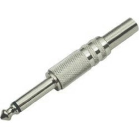 Resim 6.3 mm Mono Metal Gitar Jack (4887) 
