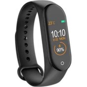 Resim Pazariz M4 Bluetooth Akıllı Bileklik Renkli Ekran Nabız Ölçer Adım Sayar 