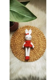 Resim Amigurumi Örgü Tavşan 