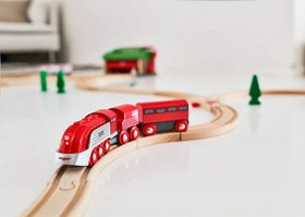 Resim Brio Kırmızı Buharlı Tren 33557 
