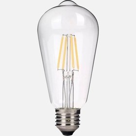 Resim Ecolite Led Filament St64 7W E27 2700K 