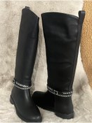 Resim Fasko Kadın Binici Taş Atkılı Çizme 