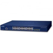 Resim L3 24-Port 10/100/1000T + 4-Port 10G SFP+ Stackable Managed Switch L3 24-Port 10/100/1000T + 4-Port 10G SFP+ Stackable Managed Switch