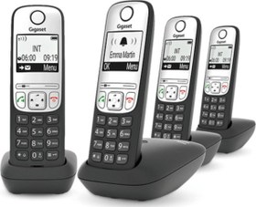 Resim A690 Quad 4 Ahizeli Dect Telsiz Telefon 