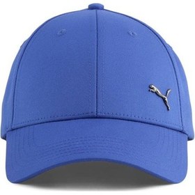 Resim Puma Ess Metal Puma Cat Bb Cap Unisex Şapka 02599415 Mavi 