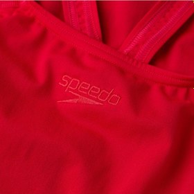 Resim Speedo Eco End Medalist Kadın Kırmızı Mayo - 8-134716446 