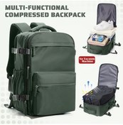 Resim Challenger Çok Amaçlı Sıkıştırılabilir Yeşil-kahverengi Sırt Çantası Büyük Kapasiteli Laptop Bölmeli Diğer 