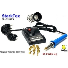 Resim Starktex Sbs-1530Wb Ahşap Yakma Havyası 
