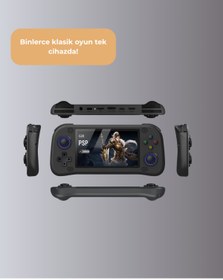 Resim fantastik store 4.3 İnç IPS Ekranlı Taşınabilir Oyun Konsolu 64GB 10000 Oyun - Lisinya 