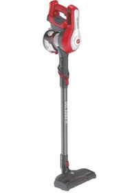 Resim Hoover H-free 100 Şarjlı Dikey Süpürge Gümüş Kırmızı 