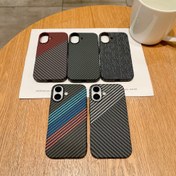 Resim 16 Pro 15 Pro Manyetik Emişli Tam Kapsama Karbon Fiber Koruyucu Kapak 14 Pro Darbeye Dayanıklı 16 Pro/15/14/13 Uyumlu 