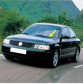 Resim Vw Passat B5 1997-2000 Ön Cam Sol Silecek Kolu 3b1955409 