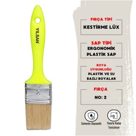 Resim YILSAN | Kestirme Boya Fırçası, Lüx [no: 2] 